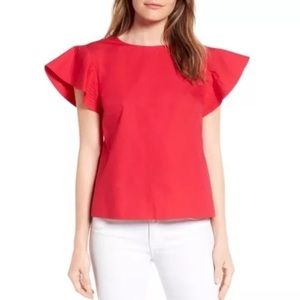 Draper James red cloister shirt